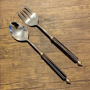 pottery barn serving set